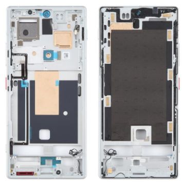 ZTE nubia Z70 Ultra NX733J NX736J Silver Frame Bezel Plate - 1