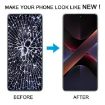 Xiaomi Poco X7 5G AMOLED LCD Screen Digitizer with Frame (Green) - 6