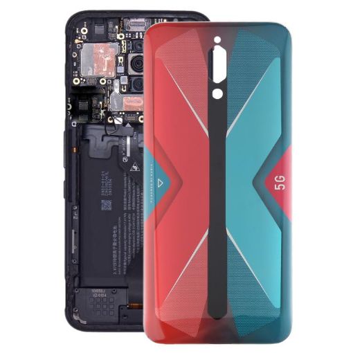 ZTE nubia RedMagic 5G NX669J Glass Back Cover (Red) - 1