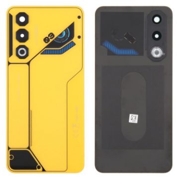 ZTE nubia Neo 3 GT Glass Back Cover & Camera Lens Cover, Yellow - 1