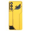 ZTE nubia Neo 3 GT Glass Back Cover & Camera Lens Cover, Yellow - 2
