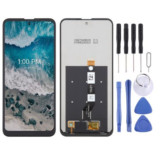Original LCD Screen & Digitizer for Nokia X100 Assembly - 1