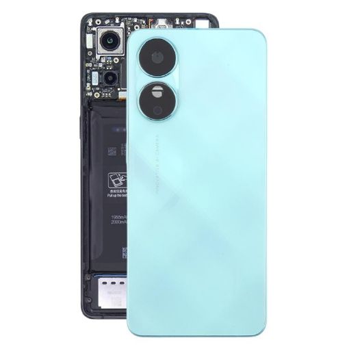 OPPO A78 4G Green Back Cover with Camera Lens Cover Original - 1