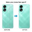 OPPO A78 4G Green Back Cover with Camera Lens Cover Original - 6