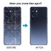 OPPO Reno7 5G CPH2371 Blue Battery Back Cover with Frame - 6