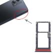 10pcs Original SIM + Micro SD Card Tray for Motorola Moto G53 (Black) - 4