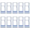 Moto G31 XT2173-3 Original SIM + Micro SD Tray (Blue) - 10pcs - 1