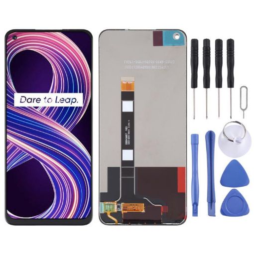 Realme 8 5G RMX3241 OEM LCD Screen with Digitizer Assembly - 1