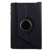 Galaxy Tab S4 10.5 Leather Case, 360 Rotation, Holder, Black - 3