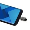 USB-C Male TF Card OTG Adapter with Keychain (Silver Aluminum Alloy) - 6