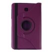 Purple Litchi Texture Rotating Leather Case for Galaxy Tab A 8.0 T387 - 3
