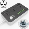 LDNIO SC3604 Travel Home Office Socket, 6 USB Ports, 2m Cable - 1