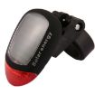 Solar Rechargeable Bicycle Tail Light with 4 Flash Modes, 2 Red LED - 2