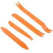 Plastic Pry Bar Dash Panel Trim Removal Tool Set, 4pcs Double Ended - 1