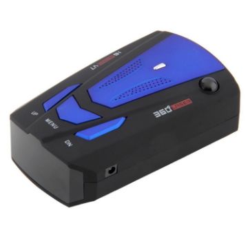 V7 Car Radar Detector 360 Laser Defense, English/Russian Voice - 1