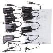 Black CCTV Camera BNC Video Balun Transceiver Equipment - 5