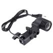 Black E27 AC Socket Studio Light Mount with Umbrella Holder - 5