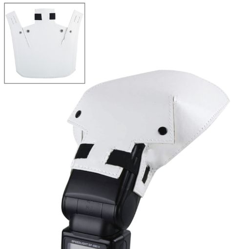 Flash Light Speedlite Bounce Reflector Diffuser - White - 1