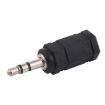 3.5mm to 2.5mm Audio Adapter - Male to Female, Black - 2