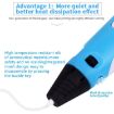 Purple Hand-held 3D Printing Pen with EU Plug - 5