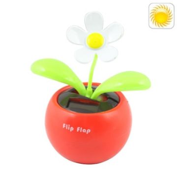 Solar Flip Flap Flower, Red, Random Flower Color Delivery - 1