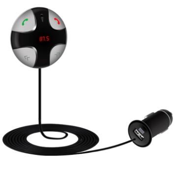 FM29B Bluetooth FM Transmitter Car Kit & Charger for Smartphones - 1