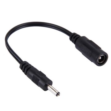 DC Power Connector Cable, 5.5x2.1mm Female to 3.5x1.35mm Male, 15cm - 1