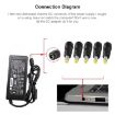 5.5x1.7mm DC Male to 5.5x2.1mm Female Plug for Acer Laptop Adapter - 4