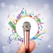 Blue 3.5mm Metal Condenser Microphone for IOS/Android Devices - 5
