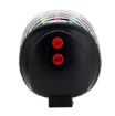 Shell Shape Bicycle Safety Tail Light with Laser Beams & Colorful Lights - 2