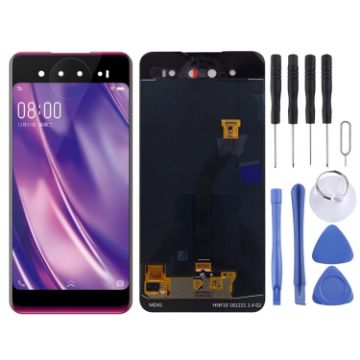 Vivo NEX Dual Display Red LCD Screen with Digitizer Assembly - 1