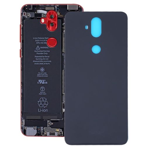 Black Back Cover for Asus Zenfone 5 Lite/ZC600KL/5Q/X017DA/S630 - 1
