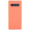 Galaxy S10 Pink Battery Back Cover with Camera Lens - 2