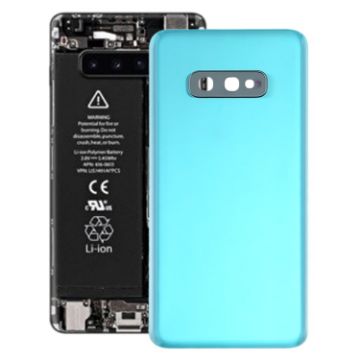Galaxy S10e Green Battery Back Cover with Camera Lens - 1