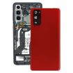 Samsung Galaxy S20 FE Red Back Cover with Camera Lens - 1