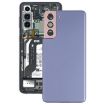 Galaxy S21 5G Purple Battery Back Cover with Camera Lens - 1