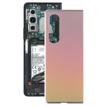 Samsung Galaxy Z Fold3 5G SM-F926B Gold Glass Battery Back Cover - 1