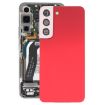 Samsung Galaxy S22 5G SM-S901B Red Back Cover with Camera Lens - 1