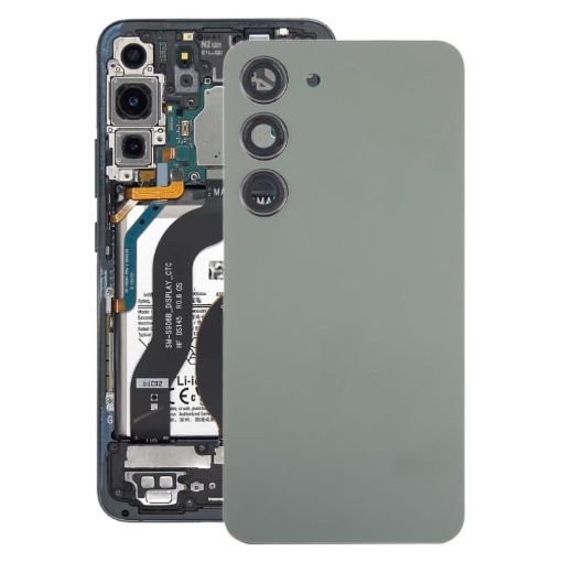 Samsung Galaxy S23 SM-S911B OEM Green Glass Back Cover with Lens - 1
