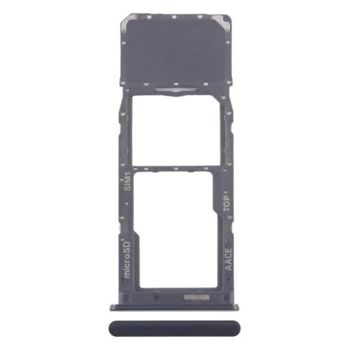 Original Black SIM + Micro SD Card Tray for Samsung Galaxy A13 SM-A135 - 1