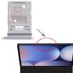 Samsung Galaxy Tab S10+/Ultra SIM + Micro SD Tray (Silver) - 4