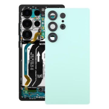 Samsung Galaxy S25 Ultra SM-S938 Green Battery Back Cover with Lens - 1