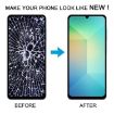 Samsung Galaxy A06 SM-A065F Original LCD Screen with Frame (Black) - 6