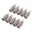 10 PCS PL-259 Male UHF Connector Plugs for RG8X Coax Cable - 1