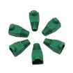 Network Cable Boots Cap Cover for RJ45, Green (100 pcs) - 2