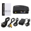 High Resolution BNC/S-Video to VGA Converter (Black) - 3