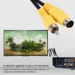 1.5m 4 Pin S-VIDEO to RCA AV Converter Cable Adapter - 4