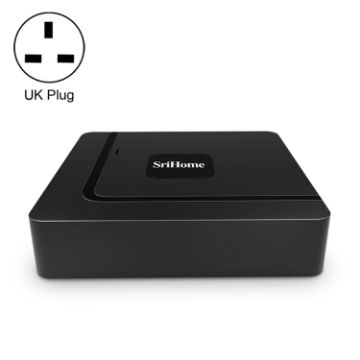SriHome NVS003 4K 16 Channel Network Video Recorder, UK Plug - 1