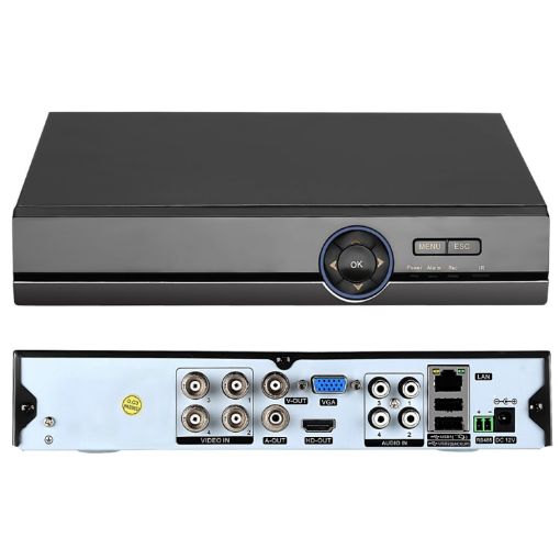 A41U-ZS 5-in-1 4 Channel H.264 1080N AHD DVR, AHD/TVI/CVI/IP Support - 1