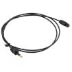 TOSLink to 3.5mm Digital Optical Audio Cable, 0.8m, Black - 2